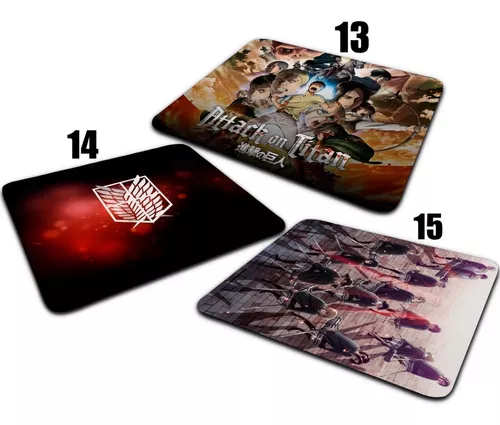 Mouse Pad Shingeki No Kyojin Attack On Titan Anime Mousepad