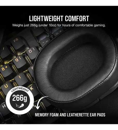 Auriculares Para Juegos Corsair Hs55 Inalámbricos Bluetooth