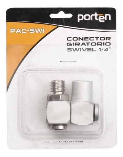 Conector Giratorio Swivel De 1/4 Pulgada Porten