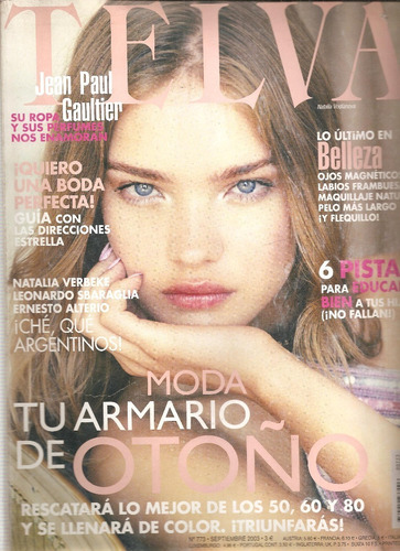 Revista Telva Nº773 Septiembre 2003 España
