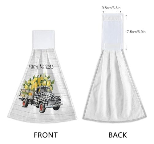 Toallas De Cocina Colgantes Con Diseño De Limón