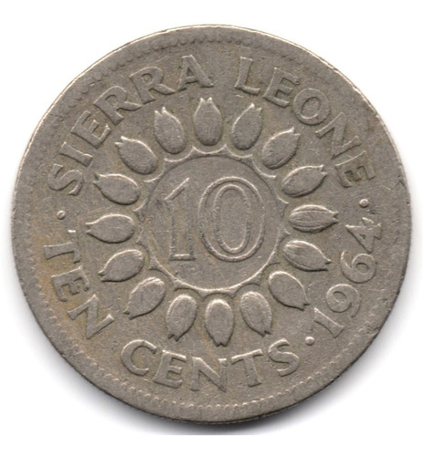 Sierra Leona 10 Cents 1964