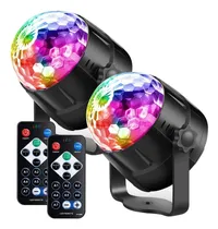 Comprar Luz Led Bolas Discoteca  Fiestas Bar Rítmica 2 Luces Rgb