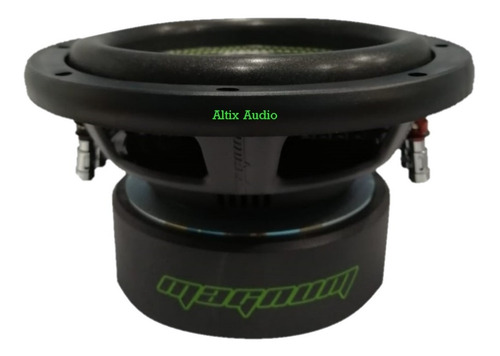 Bwoofer Magnm 8 Rs84 500 Watts Rms Doble Bobina Color Negro