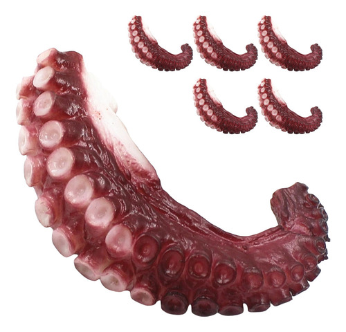 6 Peças De Garras De Simulação De Polvo: Braços Artificiais