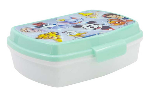 Lonchera Disney Vianda color celeste - 12cm x 6cm