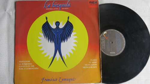 Vinyl Vinilo Lp Acetato Francisco Zumaque La Busqueda