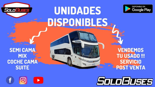Imagen 2 de 12 de Bus Omnibus Marcopolo G7 2015 - 56 Mix - Scania - Impecable