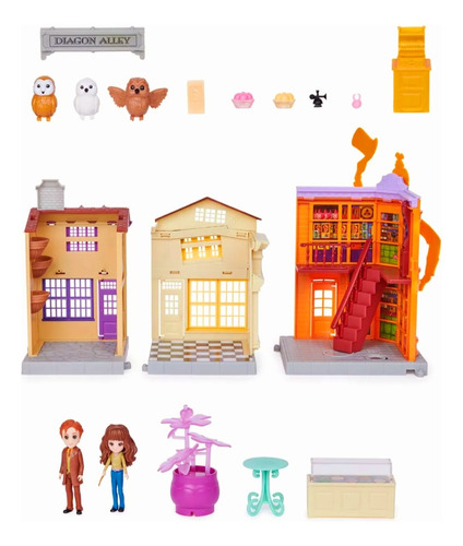Harry Potter Diagon Alley Magical Minis Spin Master 3-1