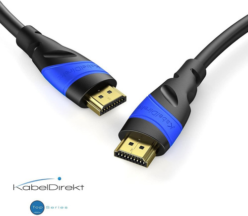 Cable Hdmi Kabeldirekt 1.8m 4k@60hz Hdmi 2.0 Ps4 Xbox & Hdtv