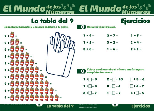 Cartilla Sopena El Mundo De Los Números Suma - 25 Unidades