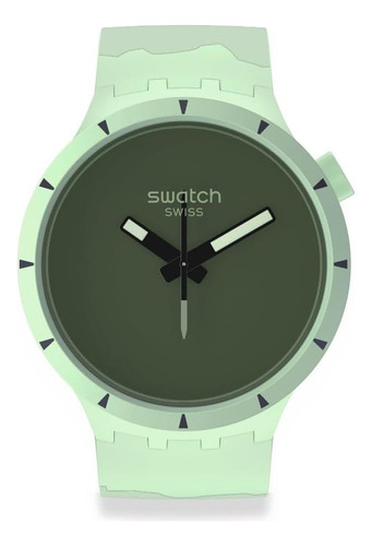 Reloj Unisex Swatch Big Bold Bioceramic Forest (modelo: Sb03