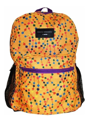 Mochila Arte Benito Fernandez Guirnaldas 42 Cm Rosario