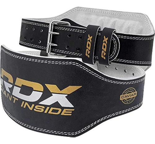 Rdx Cinturón De Levantamiento De Peso 59 En Piel De Vaca Sop