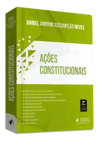 Ações Constitucionais - Volume Único (2023), De Neves Assumpção. Editora Juspodivm, Capa Mole, Edição 7 Em Português, 2023