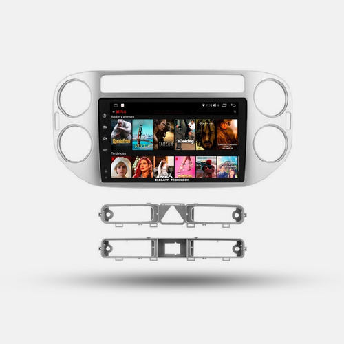 Autoradio Android Volkswagen Tiguan 2010-2015 Homologada