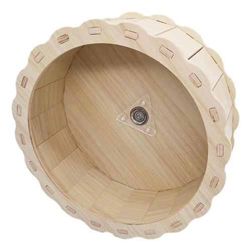 Rueda De Madera Para Correr Para Hámster, 23cm X 8,5cm