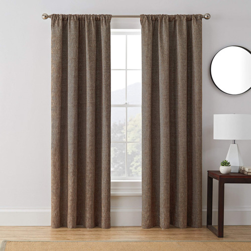 Brookstone Troy Mid Century - Cortinas Modernas Para Oscure.