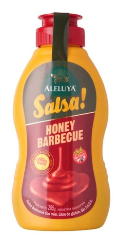Salsa Barbacoa Honey Aleluya 205 Gr. Sin Tacc