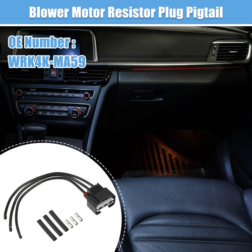 Arnés Connector Resistance Motor Ventilator Para Kia Sedona