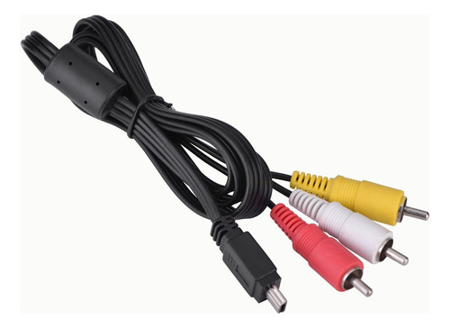 Video Audio Cable Av Mini Usb A 3 Para La Cámara Ixus 990