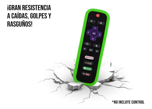 Imagen 5 de 10 de Funda Para Control Roku Tv Aparatos Express Premiere Stick