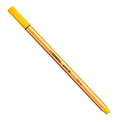 Caneta 0.4mm Point 88/024 Amarelo Neon - 46.9200