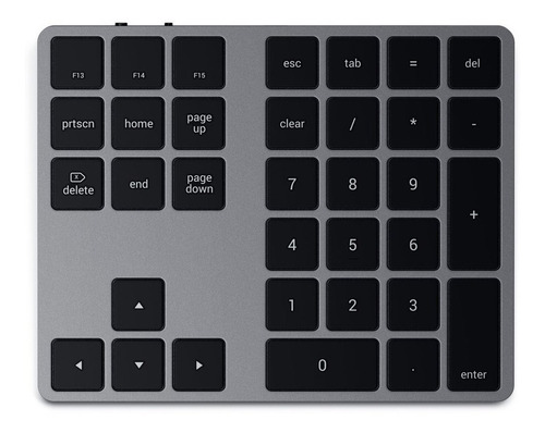 Teclado Numerico Bluetooth Satechi Keypad Extendido O Mac Pc Space Gray
