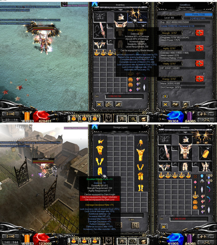 Cuenta Infinity Mu Online S3 Ep1 Full Leyenda Old Staff (Usado)