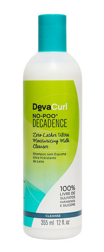 Deva Curl No Poo Decadence Shampoo Sem Espuma-de Leite 355ml