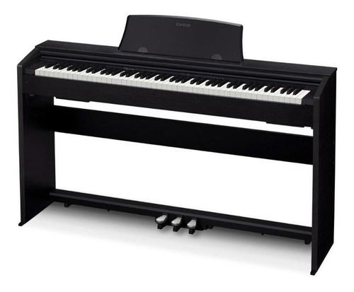 Imagen 1 de 4 de Piano Casio Digital Privia Px-770bk Negro