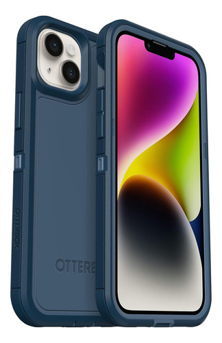 Funda De Celular Otterbox Para  iPhone 14 Plus Color Azul