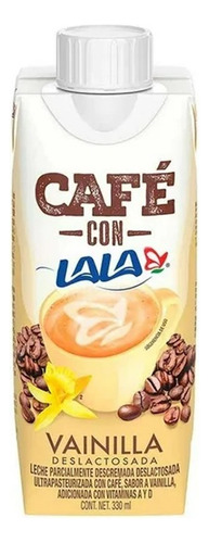 10 Pzas Café Con Leche Lala Vainilla 330 Ml