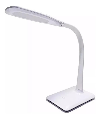 Velador De Esctorio Led Touch 7w 4 Intensidades Moderno Color de la estructura Blanco Color de la pantalla Blanco