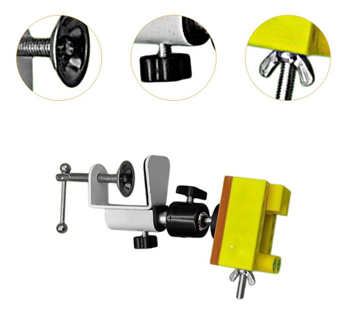 Drill Press Table Vise Mobile Clamp Fijo Aprigación Rápida