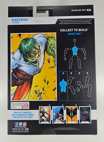 Figura 18cm Mcfarlane Nightwing - Dc Titans Multiverse