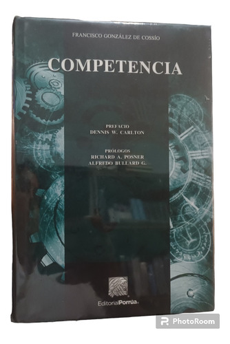 Libro Competencia De Gonzalez De Cossio