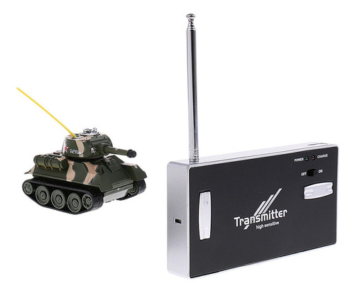 Juguetes Para Automóvil 777-215 Rc Scale Tank, Control Por R