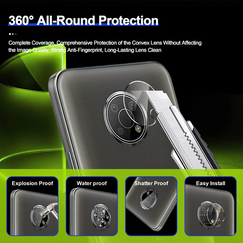 Protector De Pantalla Y Lente De Cámara Para Nokia G300 5g
