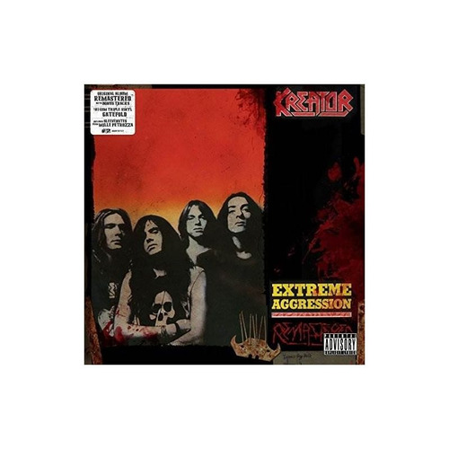 Kreator Extreme Agression Uk Import Lp Vinilo Nuevo