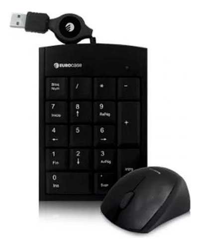 Teclado Numerico + Mouse Optico Eurocase Eunk