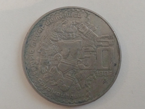 Moneda Mexicana Templo Mayor De México