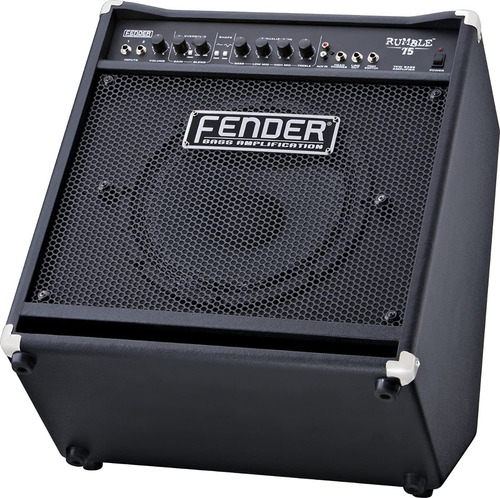 350 Vrds Fender Rumble 75 Rms Bass Como Nuevo Y Footswicht