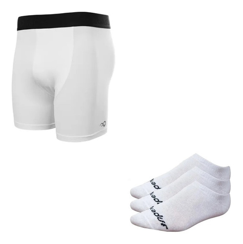 Boxer Deportivo Medias Invisibles Lycra Running Microfibra