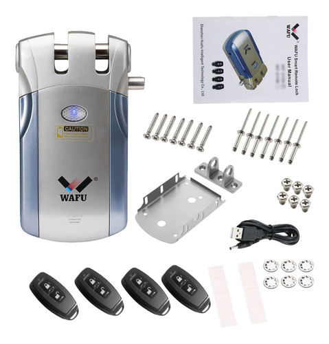 Wafu Wf-018 - Cerradura Con Mando A Distancia Inalámbrico (i