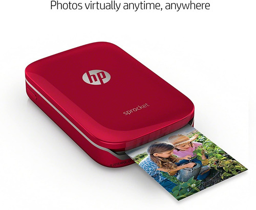 Imagen 4 de 9 de 50 Hojas Papel Fotografico Adhesivo Hp Sprocket 5x7,6 Cm