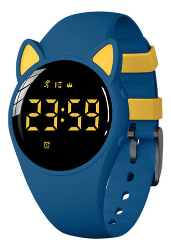 Reloj Digital Deportivo Impermeable Para Niños Kawaii