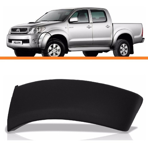 Alargador Parachoque Hilux Srv 2005 2006 2007 2008 2009 Le