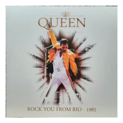 Vinilo Queen Rock You From Rio 1985 Nuevo Envío Gratis