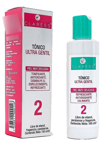 Tónico Ultra Gentil Claress 100 Ml